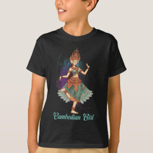 Apsara Dancing Kambodjanska dance Khmer Queen Kamb T Shirt