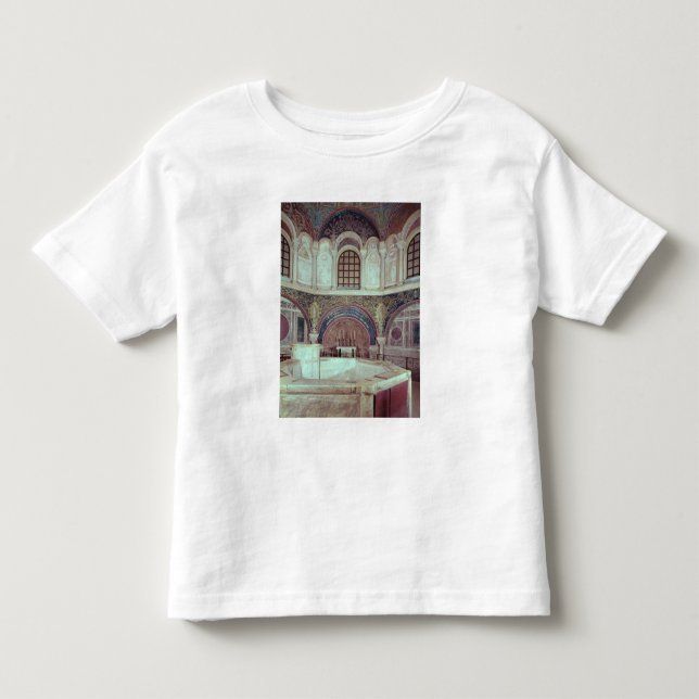 Apsen med dopfunten t-shirt (Framsida)
