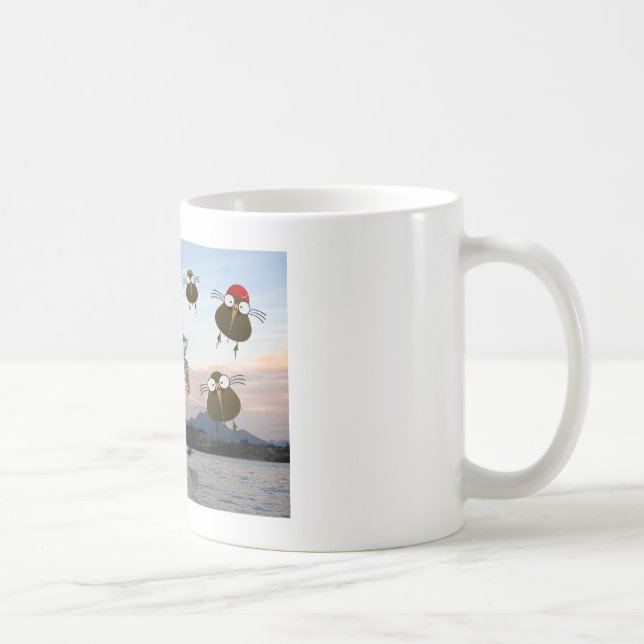 Apteryxklanen önskar dig välkommen till Wanaka Kaffemugg (Höger)