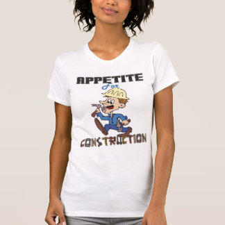Aptit för konstruktion tee shirt