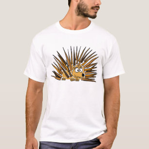 AQ-, Porcupinekonsttecknad Tee