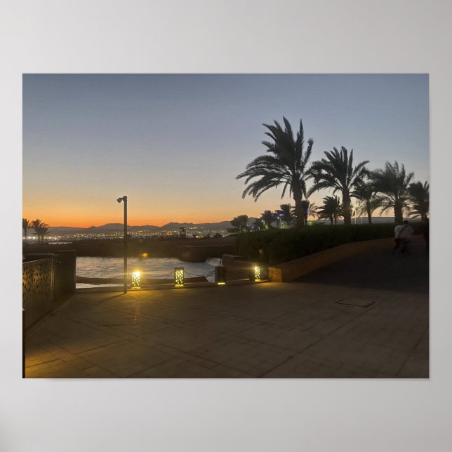 Aqaba foto ,Utskrift, Värde Affischpapper (Matte) Poster (Framsidan)