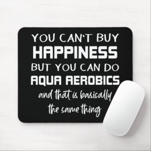 Aqua Aerobics är Happiness Funny Vatten Aerobics Musmatta
