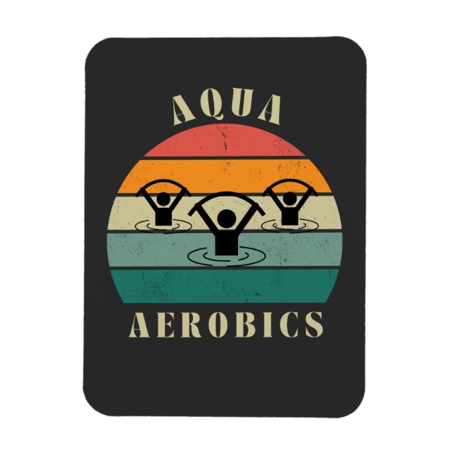 aqua aerobics magnet (Vertikal)