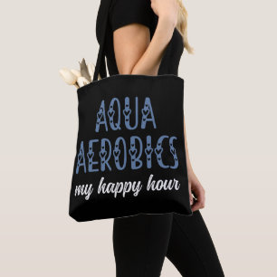 Aqua Aerobics My lycklig-h Vatten-flygarpresenter Tygkasse