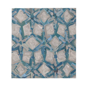 Aqua and Taupe Glaze #8295 Anteckningsblock