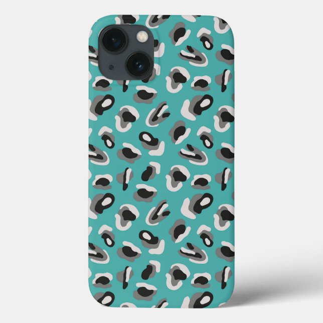 Aqua Animal Print/Camo (Baksida)