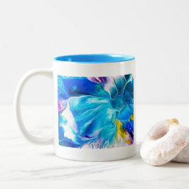 Aqua Art Design Coffee Mug Två-Tonad Mugg