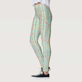 Aqua Bamboo Leggings