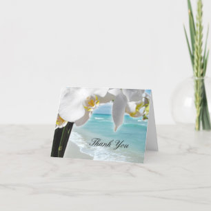 Aqua Beach Orkidé Tack Kort
