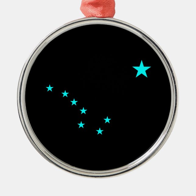 Aqua Big Dipper Julgransprydnad Metall (Framsidan)