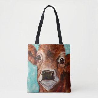 Aqua Big Eyed Calf Tygkasse