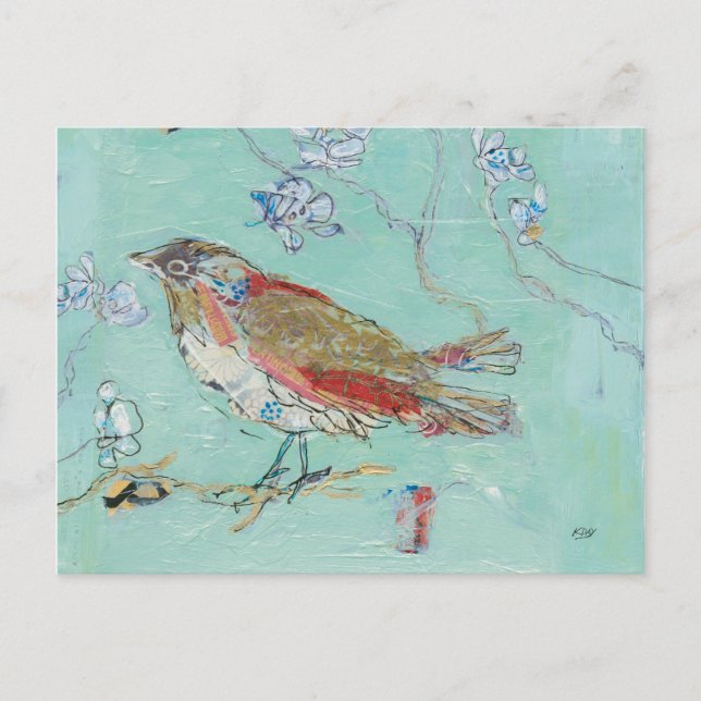 Aqua Bird Vykort (Framsida)