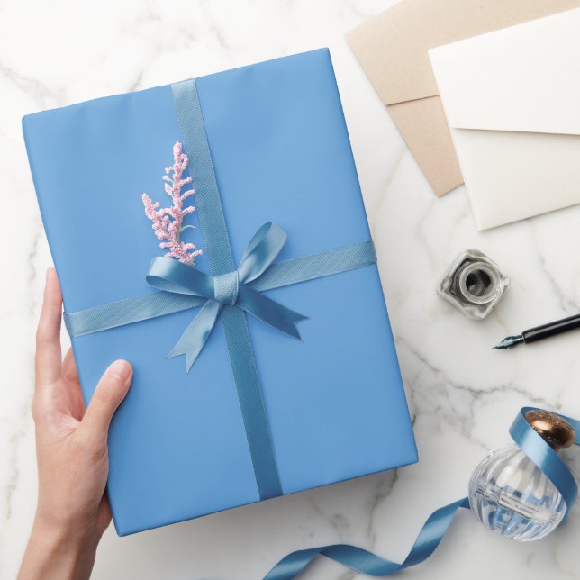 Aqua Blå Bröllopsdusch Presentpapper (Gifting)