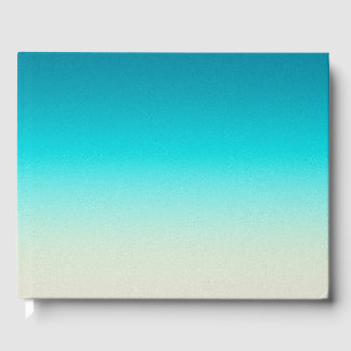 Aqua Blå Gradient Abstrakt Bakgrund Mjuk Ombre Gästböcker