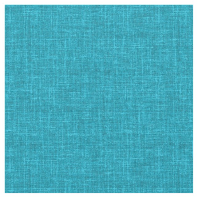Aqua Blå Linne Tyg (Närbild)