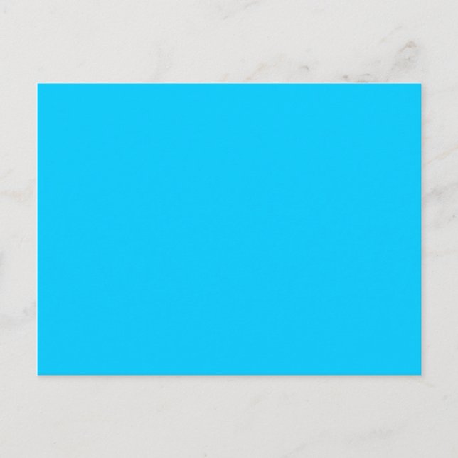 Aqua Blå Vykort (Framsida)