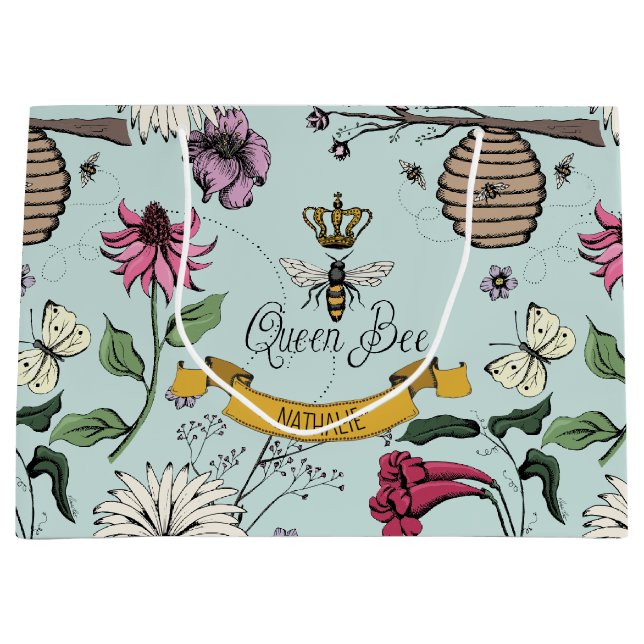 Aqua, Black och Guld Queen Bee, Royalet Krona (Framsidan)