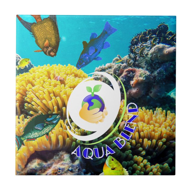 Aqua Blend Kakelplatta (Framsidan)