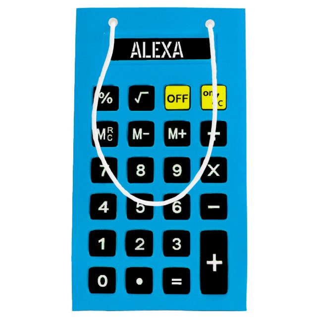 Aqua Blue Birthday Calculator (Framsidan)