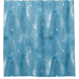 Aqua Blue Glam Glitter Tropical löv