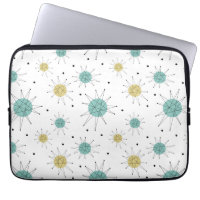 Aqua Blue Gult Franciscan Starburst Mid Century