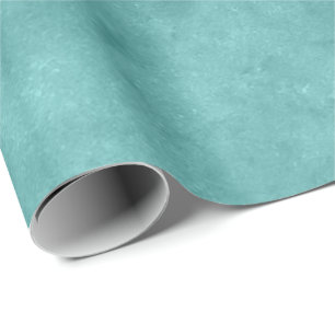 Aqua Blue Ocean Marble Molten Pastel VIP Presentpapper