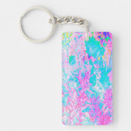 Aqua Blue och Shock rosa Hydrangea Ligcape