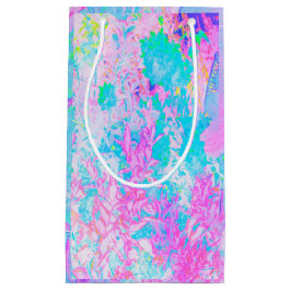 Aqua Blue och Shock rosa Hydrangea Ligcape