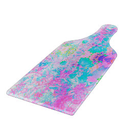 Aqua Blue och Shock rosa Hydrangea Ligcape