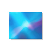 Aqua Blue Violet Glowing Light #1 Abstrakt Canvas