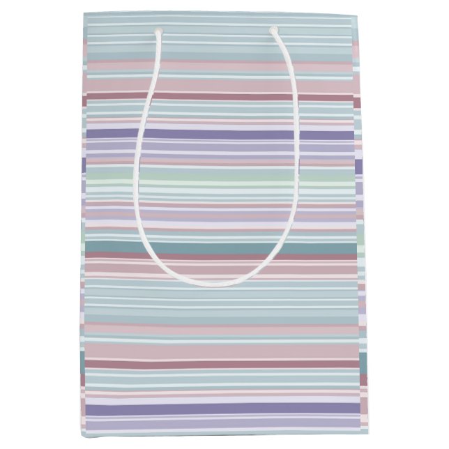 Aqua, Blush and Lavender Stripes (Framsidan)