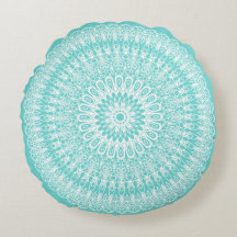 Aqua Boho Mandala