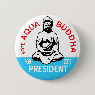 Aqua Buddha knäppas Knapp