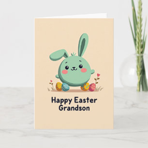 Aqua Bunny Vårfirande Kort