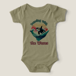 Aqua Burst: Glatt Killer Whale T Shirt