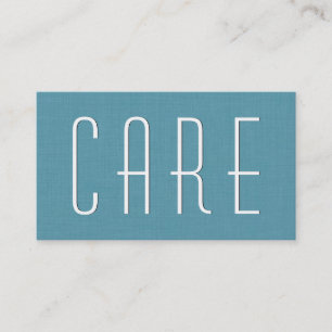 Aqua CAREGIVER Simple Stil V41 Visitkort