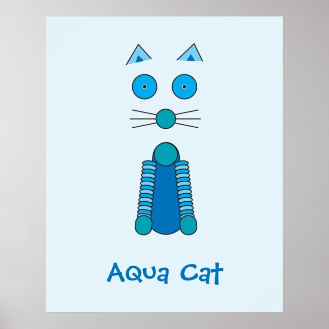 Aqua CAT Poster (Framsidan)