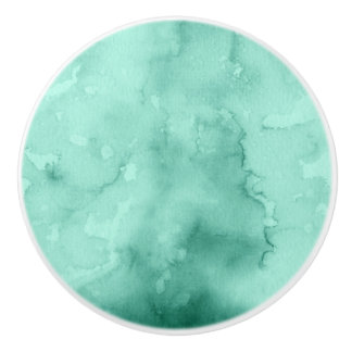 Aqua Ceramic Door Pulls Knopp
