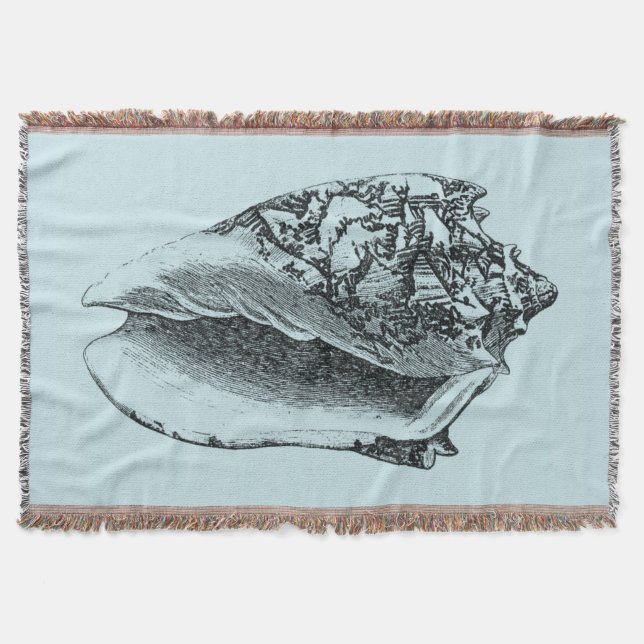 Aqua Conch-Snäcka Mysfilt (Framsidan)