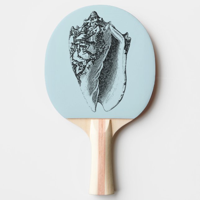 Aqua Conch-Snäcka Pingisracket (Framsidan)