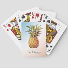 Aqua Cream Lycklig Tropical Pineapple Casinokort