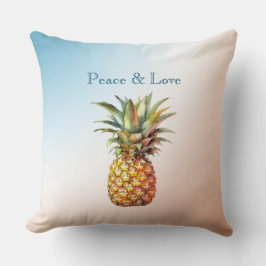 Aqua Cream Lycklig Tropical Pineapple Kudde