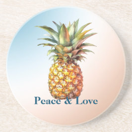 Aqua Cream Lycklig Tropical Pineapple Underlägg