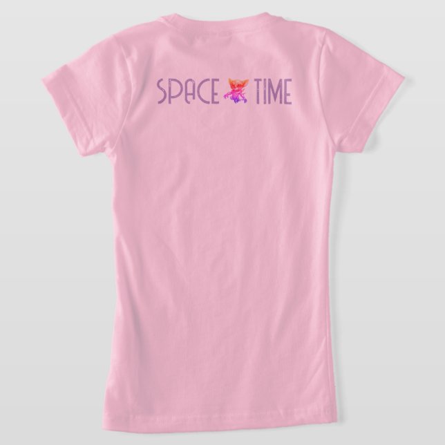 Aqua Cute T Shirt (Laydown Baksida)