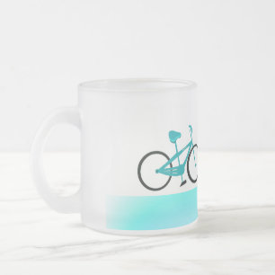 Aqua Cykel Frostad Glasmugg
