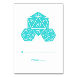 Aqua D20-enhetskort Bordsnummer