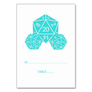 Aqua D20-enhetskort Bordsnummer