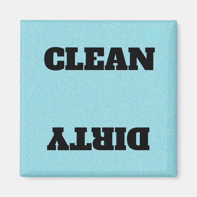 Aqua Dishwasher Magnet (Framsidan)