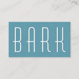 Aqua DJUROMSORGARE Business Simple Stil V63E Visitkort